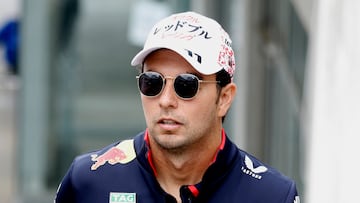 Formula One F1 - Japanese Grand Prix - Suzuka Circuit, Suzuka, Japan - April 7, 2024 Red Bull's Sergio Perez before the race REUTERS/Androniki Christodoulou