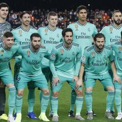 1X1 del Madrid: Courtois fue decisivo en las dos áreas