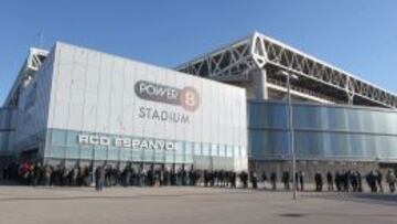 El estadio del Espanyol.