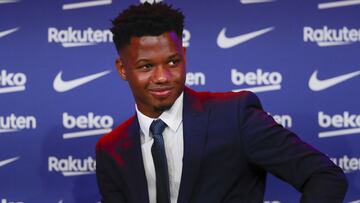 Ansu Fati rechazó 30M€ para renovar por el Barcelona.