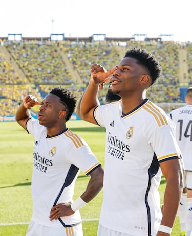 Vinicius y Tchouameni se convirtieron en los protagonistas de la remontada del Real Madrid con sus goles.
