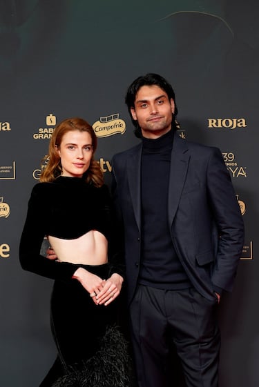 La actriz Rocío Suárez de Puga y Marco Pernas.