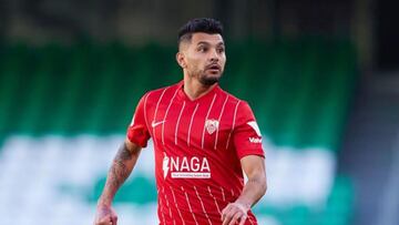 Tecatito, con discreta actuación en el empate del Sevilla