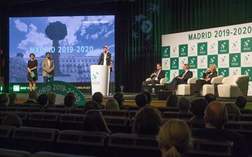 Ángel Garrido, Manuela Carmena, Kelly Fairweather y Gerard Piqué presentaron en Madrid el nuevo formato de Copa Davis.