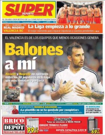 Portadas de la prensa deportiva