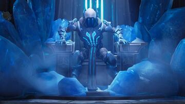 Fortnite Battle Royale: El Rey Helado aparece dentro de la esfera de hielo