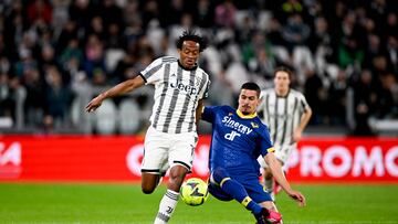 Victoria de Juventus en el partido 300 de Cuadrado