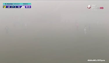 El ‘tétrico’ panorama en un partido del Ascenso: ¿'Silent Hill’?