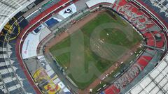 Así luce la cancha del Estadio Azteca; México no tendrá NFL