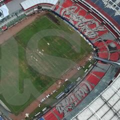Así luce la cancha del Estadio Azteca; México no tendrá NFL