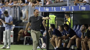 Alberto González: “Tengo la sensación de que el penalti es fuera”