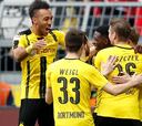 El Dortmund golea a un débil Leverkusen, rival del Atleti