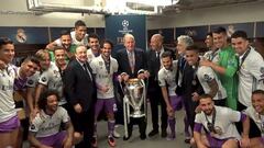 Los jugadores celebran la Champions en las redes sociales