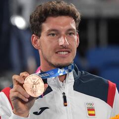 Pablo Carreño recibe el homenaje de la ciudad de Gijón tras su bronce olímpico
