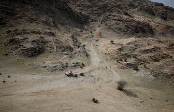  Nasser Al-Attiyah y Mathiu Baumel de Toyota Gazoo Racing's.