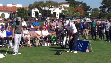 Tiger Woods juega seis meses despu谷s de su operaci車n