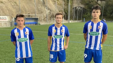 Hoy se ha producido el debut en la categoría de Gallastegi, Beitia y Aitzol González con el Cultural Durango.