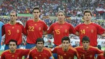 <B>SE ACABÓ.</B> El sueño del Mundial se terminó para la Selección de Luis Aragonés.