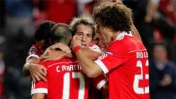 Coentrao y Martins tumban al Lyon y resucitan al Benfica