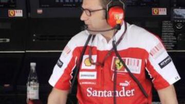 Stefano Domenicali, director del equipo Ferrari.