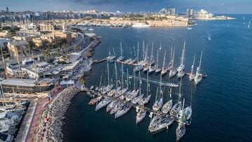 Imagen del puerto de Malta.