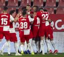 Girona 3 - Zaragoza 0: resumen, goles y resultado del partido