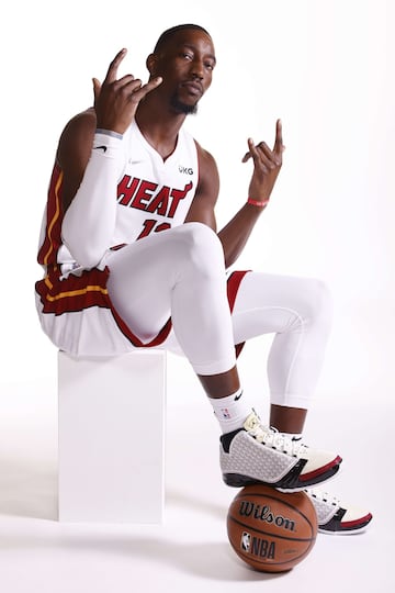 Bam Adebayo de los Miami Heat.