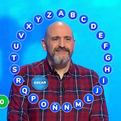 Con la F… ¿cuál es la palabra con la que Óscar ha ganado el bote de ‘Pasapalabra’?