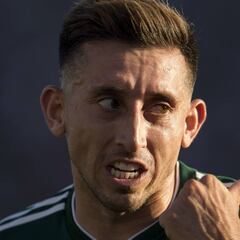 Héctor Herrera, ausente en entrenamiento de México