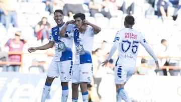 Los ‘tuzos’ sumaron los 3 puntos ante los poblanos gracias a un cabezazo de Víctor Gúzman y un golazo de Erick Gutíerrez