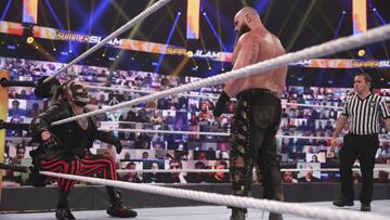 Braun Strowman y Bray 'The Fiend' Wyatt durante SummerSlam 2020.