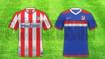 ¿Serán estas las camisetas del Atlético para el próximo año?