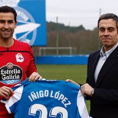 Íñigo López: "No he venido al Deportivo a retirarme"