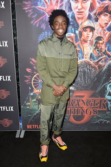 El actor que interpreta a Lucas Sinclair en 2019.