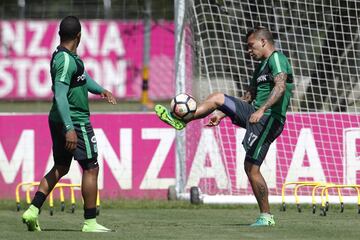 Nacional entrena pensando en el partido ante Barcelona por Copa