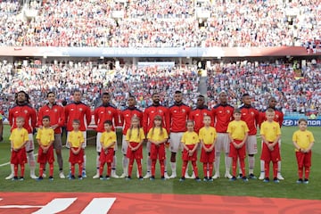 Las mejores imágenes del debut mundialista de Panamá ante Bélgica