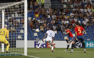 4-1. Borja Mayoral marcó el cuarto gol.