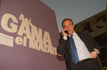 Florentino Pérez llegó a estas elecciones del 2000 con la lección bien aprendida. Promete fichar a Luis Figo, extremo derecho portugués que vestía de azulgrana y que sería su billete de entrada en la presidencia blanca.

