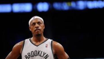 Paul Pierce en el partido ante los Lakers.