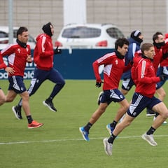 Osasuna mira al Sevilla con el frío como protagonista