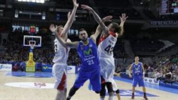 Pietro Aradori, en el encuentro contra La Bruixa D'Or.