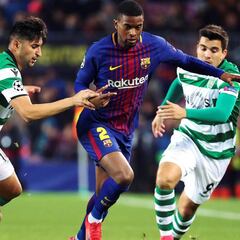 Semedo será baja en la ida de los octavos de final