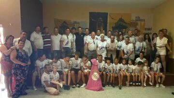 La peña madridista Moraleja de Matacabras, en Ávila, cuenta con 44 peñistas.