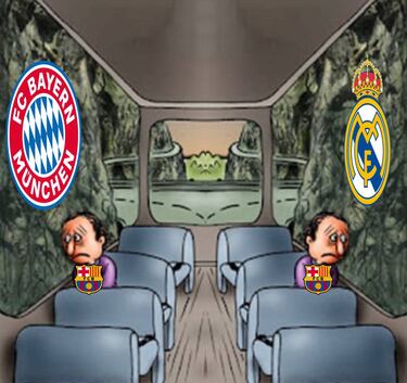 Los memes más graciosos del Bayern-Real Madrid