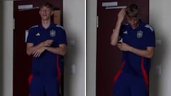 El madridismo se va a sorprender: Huijsen llegando a la habitación de Samu con Lamine