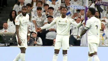 Camavinga y su supuesto enfado con Vinicius: “Déjale en paz”