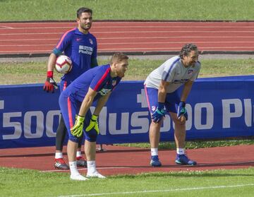 Último día del Atletico en Brunico