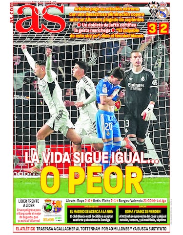 Las portadas de AS de enero