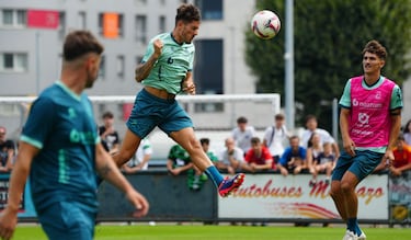 Alineación posible del Racing contra el Almería en El Sardinero