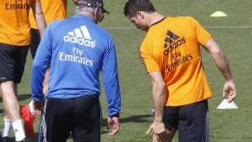 Ancelotti vio la zona que le molesta a Cristiano.